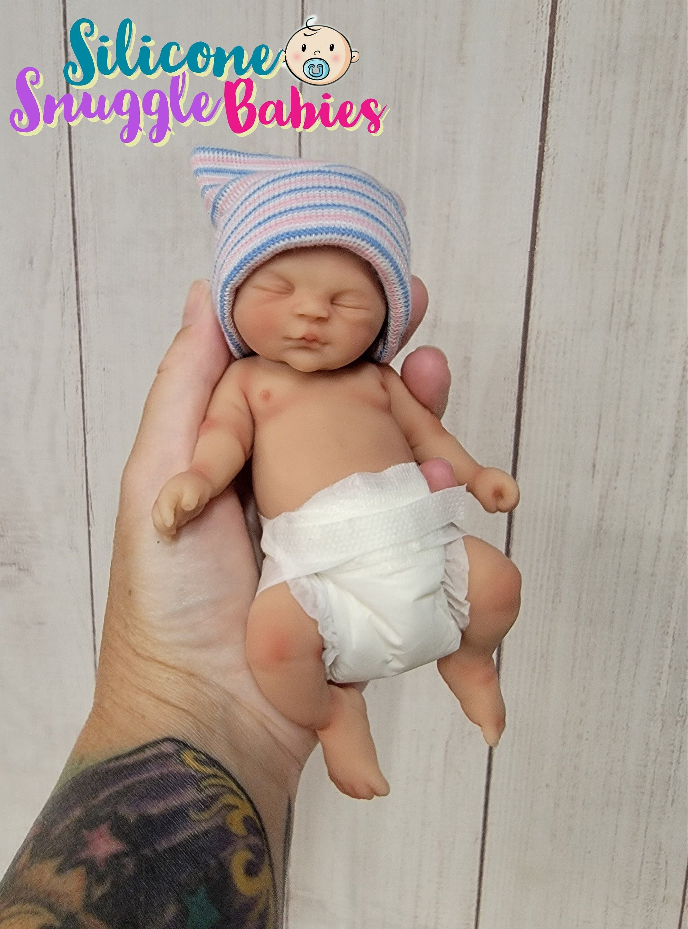 Purchases Full body silicone doll preemie baby boy